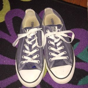 Navy Blue Converse